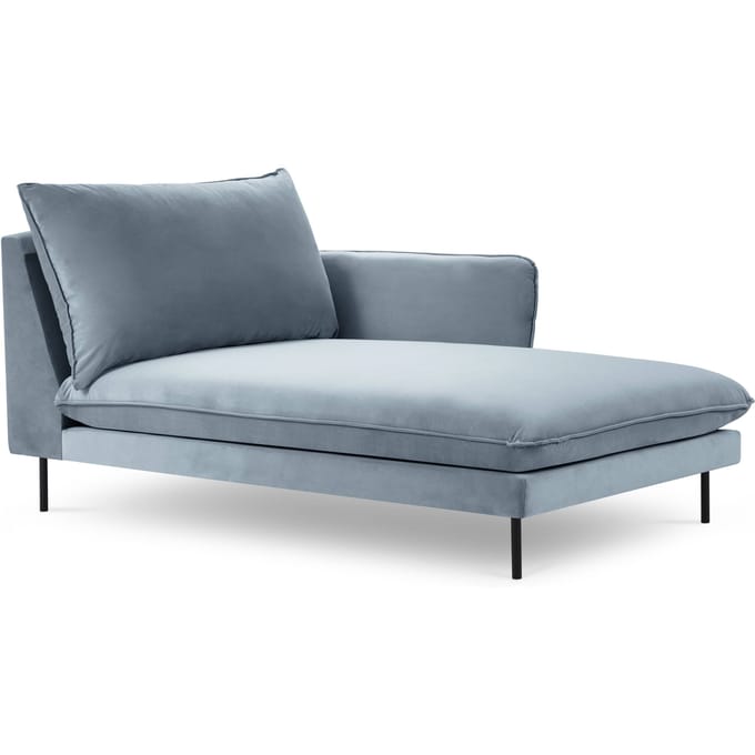 Chaise longue Vienna rechts velvet | Cosmopolitan Design