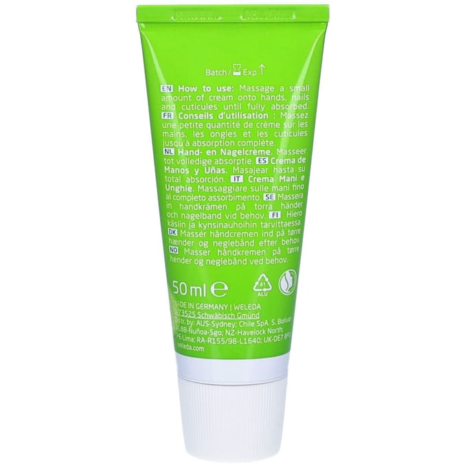 Weleda Verzorgende Hand-en Nagelcrème - Citrus 30 Crème