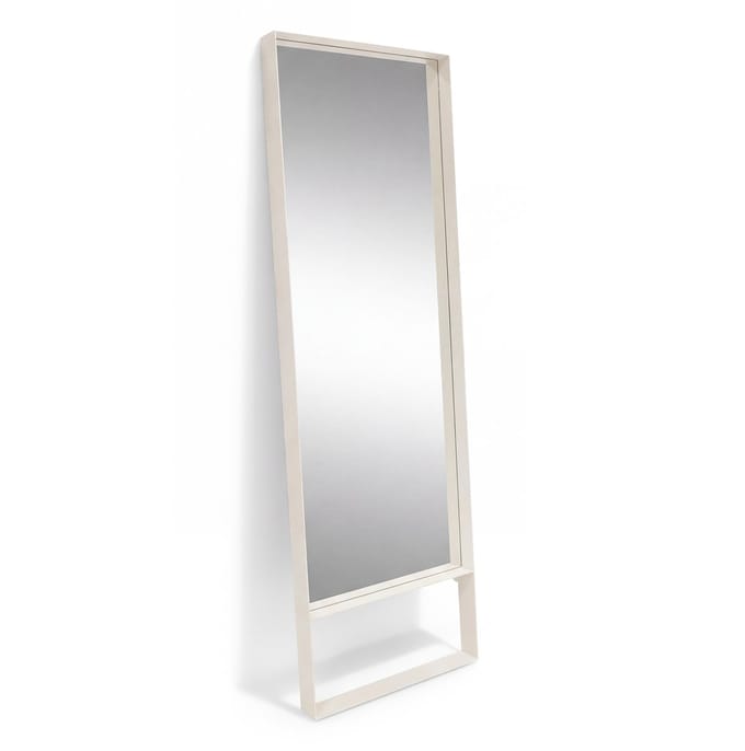 Spinder Design passpiegel Donna 4 - Silky Taupe - Staal