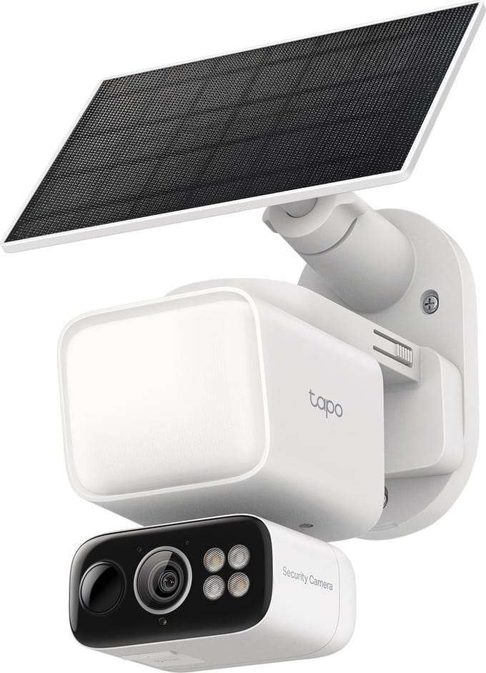 Tapo C615F KIT Beveiligingscamera buiten - Solar - Floodlight - 2K (3MP) - Pan Tilt - IP65