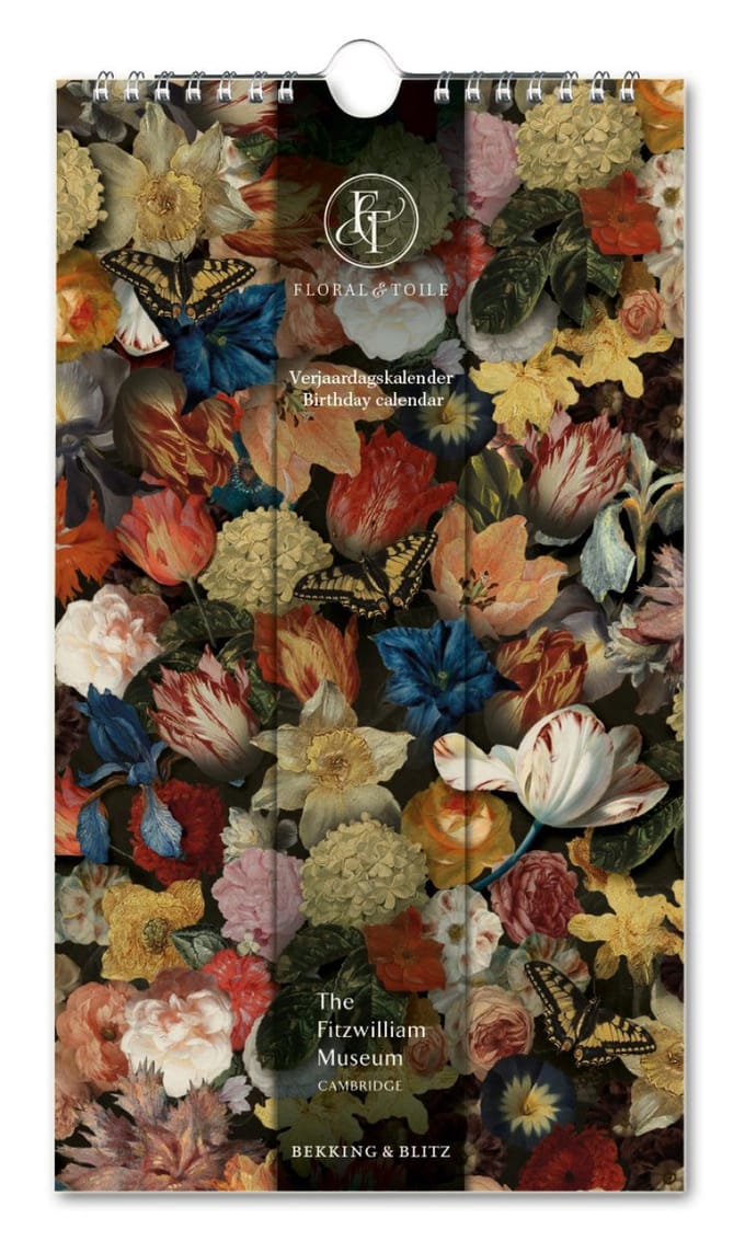 Verjaardagskalender Floral & Toile, The Fitzwilliam Museum