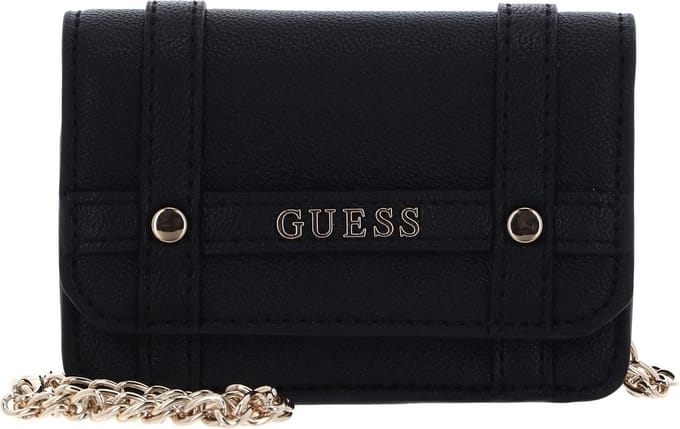 GUESS Schoudertas Emilee Micro Mini Bag Black Zwart