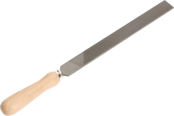 Platte Werkplaatsvijl 300 mm - Medium Metaalvijl voor Bewerking