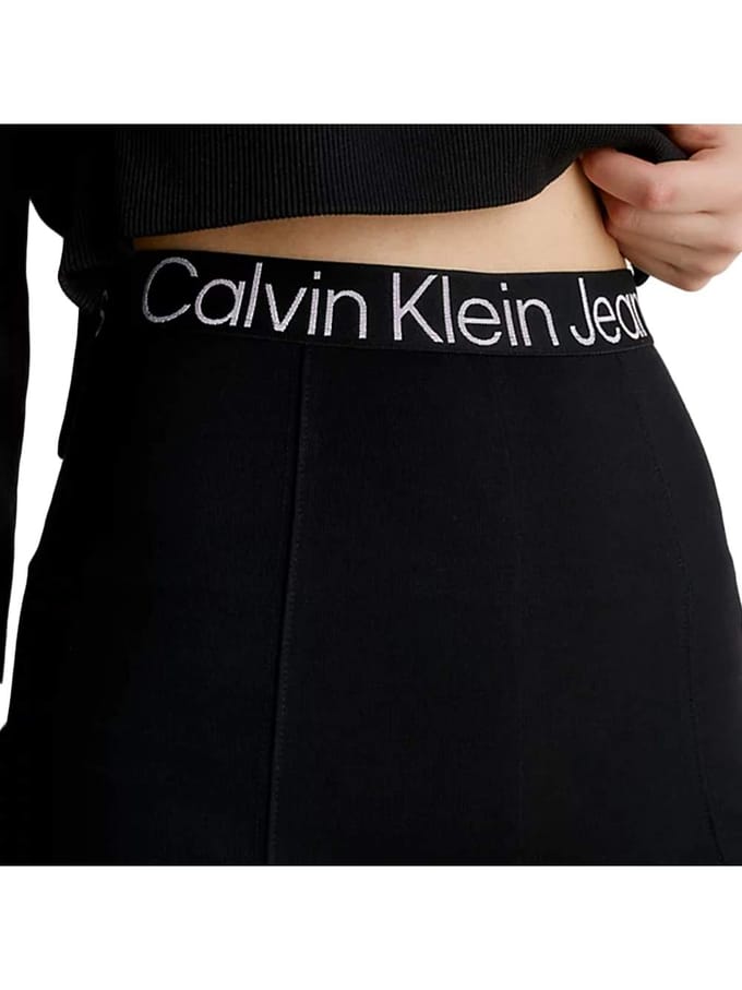 Calvin Klein Broek Zwart S Dames