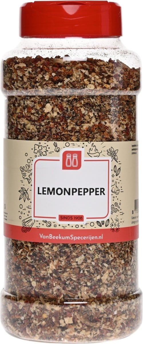 Van Beekum Specerijen - Lemonpepper - Strooibus 450 Gram