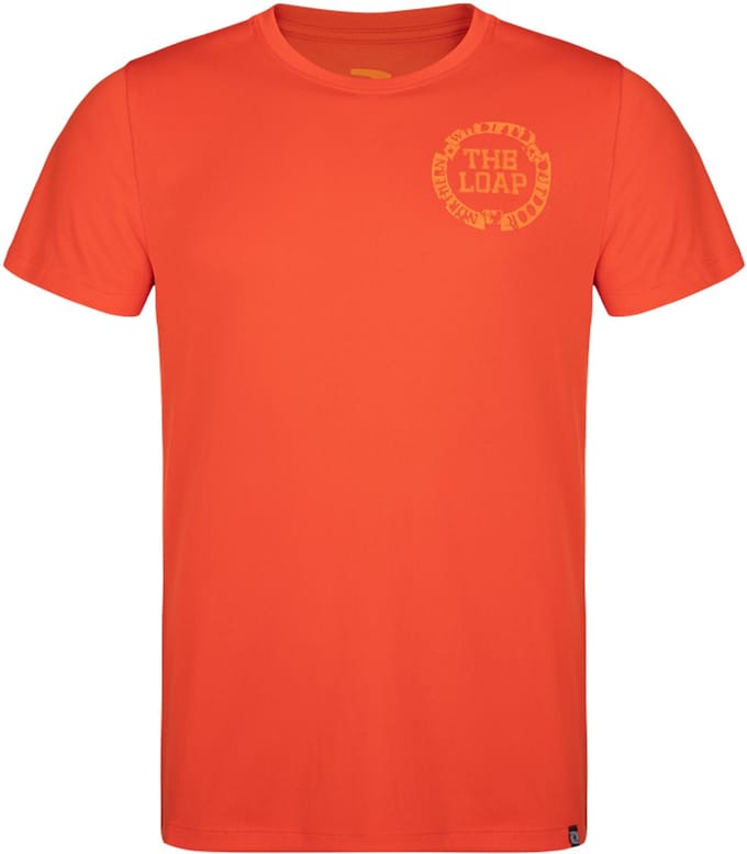 Heren T-shirt Loap Muslan Oranje - L