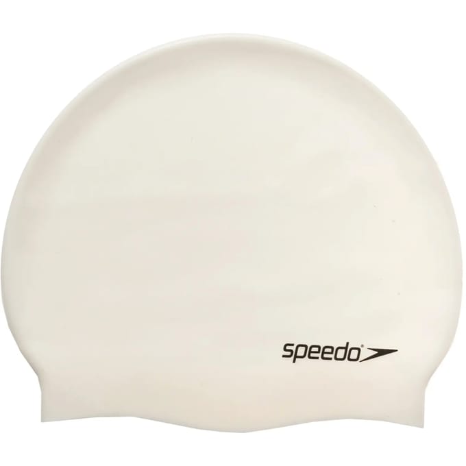 SPEEDO flat sil cap whi p12 709910010