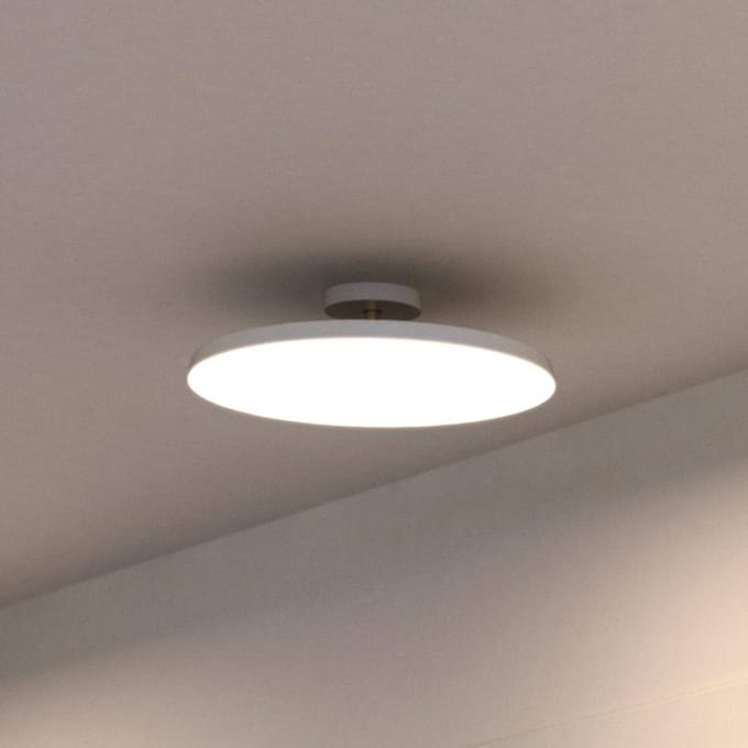 DFTP by Nordlux LED plafondlamp Kaito 2 Pro, Ø 40 cm, wit, afstand