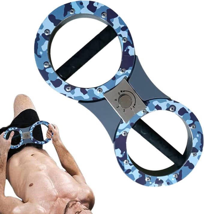 Rotatiemachine - Armtrainer - Onderarmtraining - Dynamische conditietraining - 38x17x3 cm - Hemelsblauw