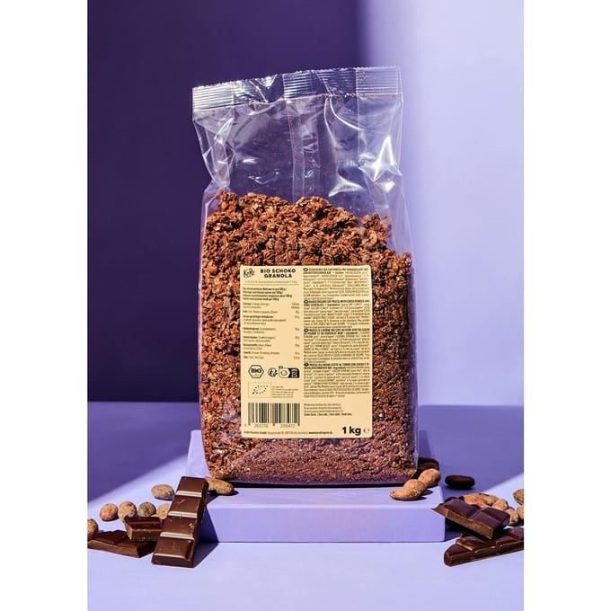 Bio chocoladegranola 1 kg