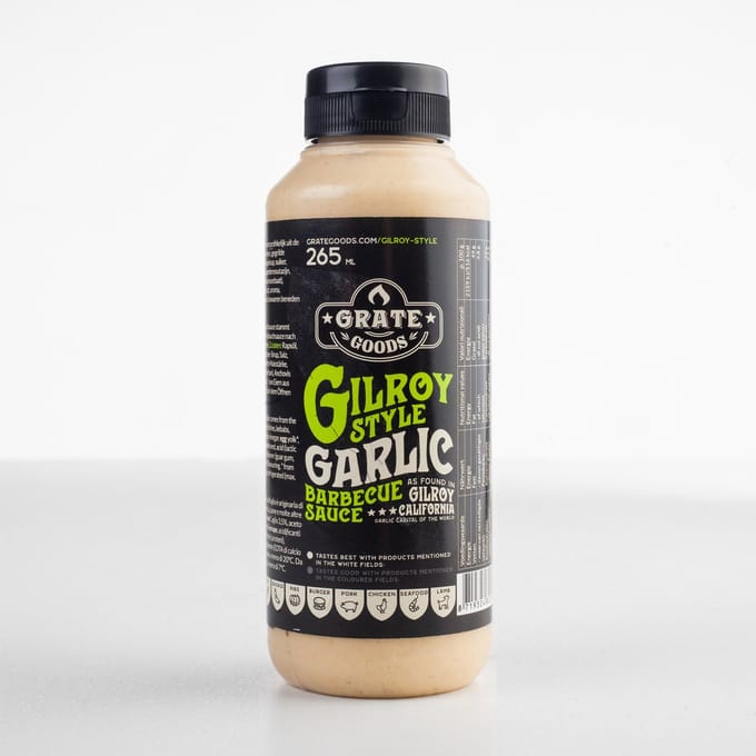 Grate Goods Gilroy Garlic Barbecue Sauce 265ml