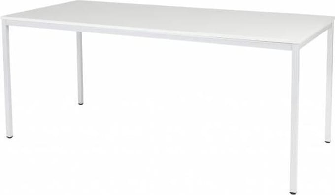 Bureautafel - Domino Basic 180x80 wit - wit frame