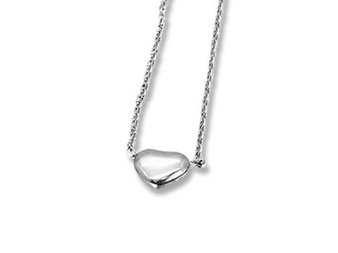 Amanto Ketting Emilia - 316L Staal - Hartje - 9x7mm - 41+5cm
