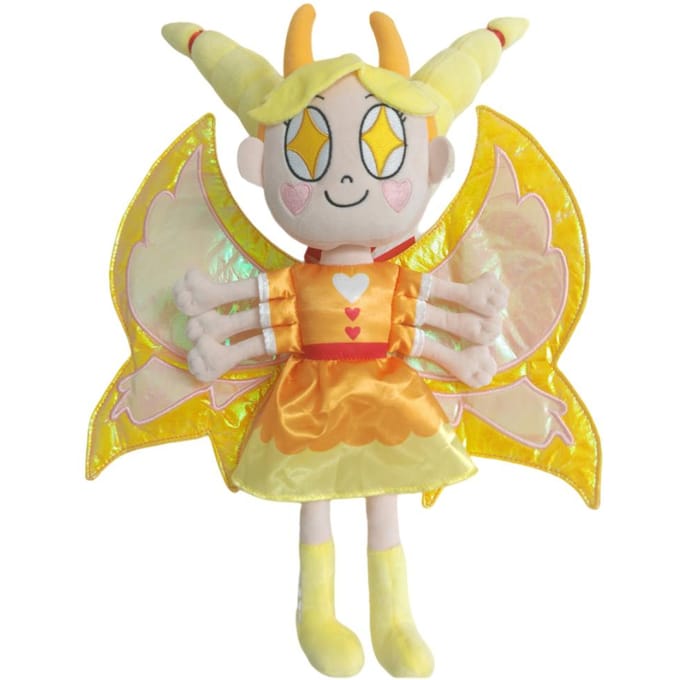 Sdcc Disney Channel Star Vs The Forces Of Evil Vlinder Modus Pluche Speelgoed Pop beige