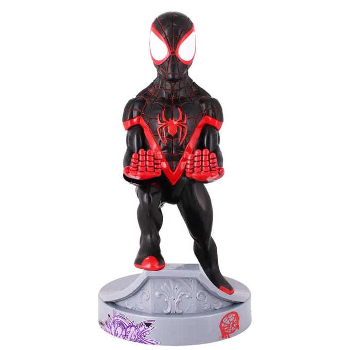 Spiderman - Miles Morales - figurine standaard voor telefoon | controller | oplaadcase (Cable Guys Original)