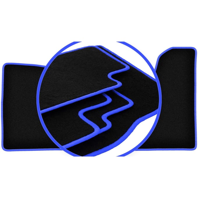 CARLUX-BLUE automatten voor: Microcar Virgo microcar (0)
