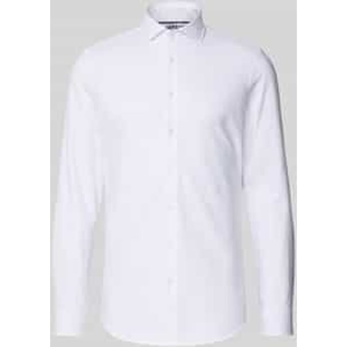 Super Slim Fit businessoverhemd van katoenmix