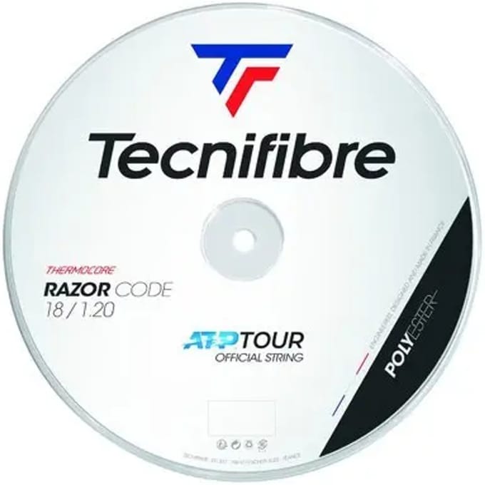 Tecnifibre Razor Code Tennissnaar 200m - Zwart