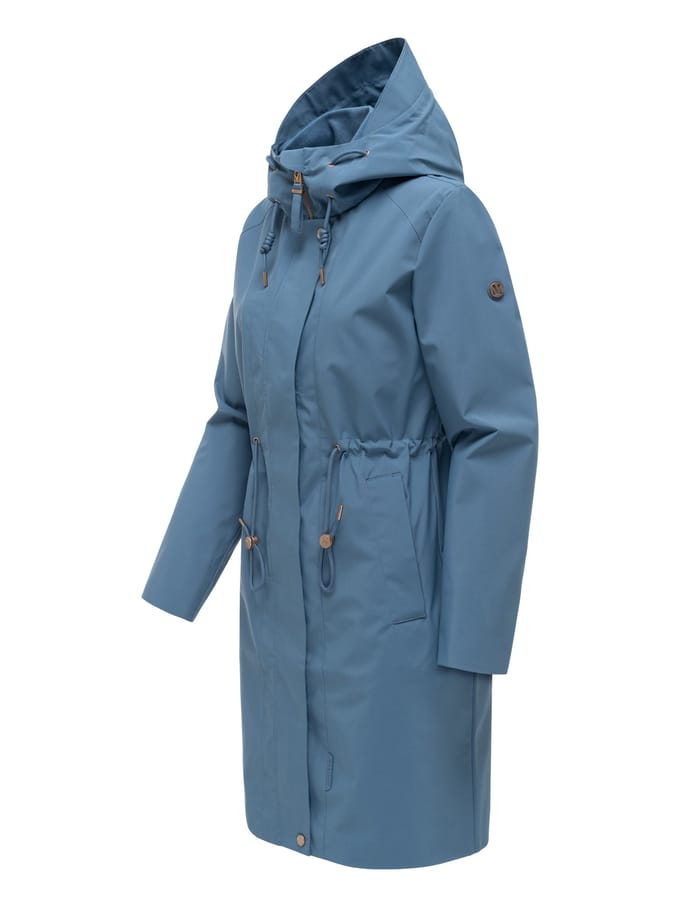 Marikoo dames parka Zilanda met capuchon