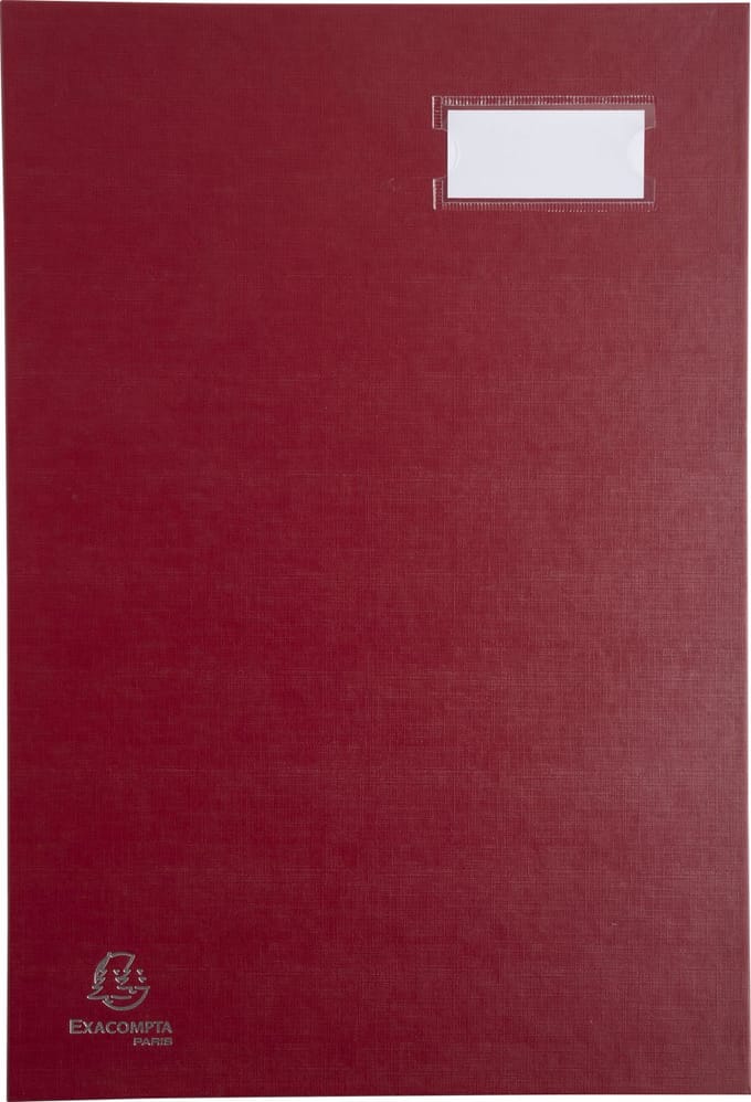 Exacompta 8x Handtekenmap - 20 Indelingen - Rood - 57025E