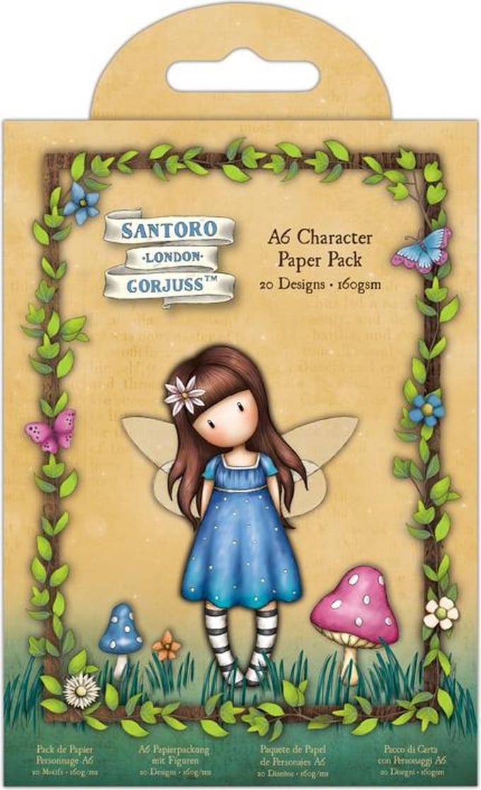 Gorjuss Faerie Friends A6 Character Paper Pack (GOR 160133)
