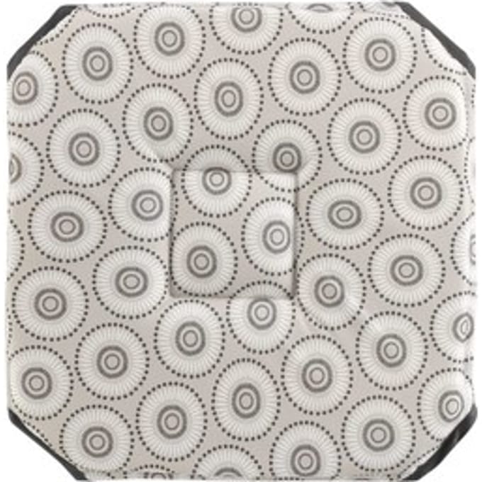 Stoelkussen Douceur d intérieur GALETTE 4 RABATS 36 x 36 x 3.5 CM POLYESTER IMPRIME SALTO X2