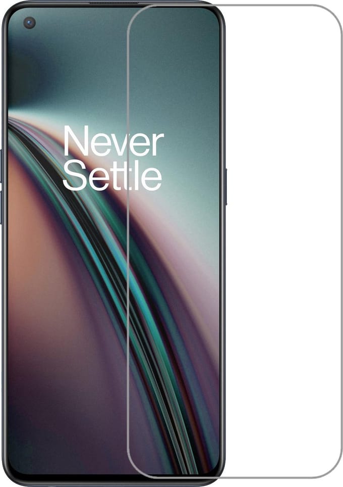 Screenprotector - Geschikt voor OnePlus Nord CE - Extra Sterk - Gehard Glas - Beschermglas - Tempered Glass - Screen Protector