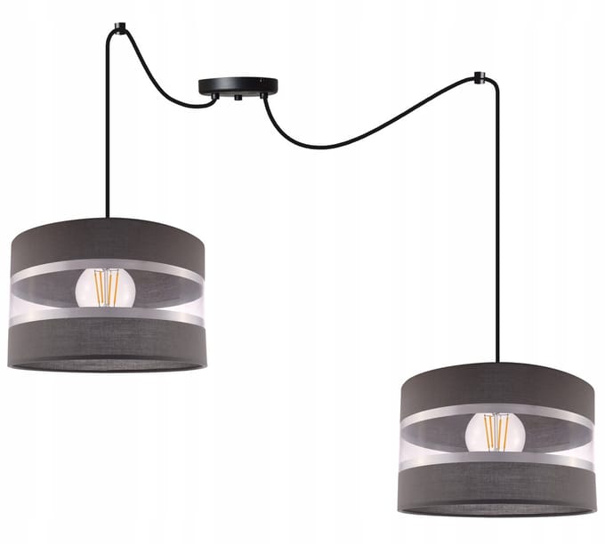 Light-Home Spider Lollipop - Kinderlamp - Hanglamp - 2 Lichtbronnen - Verstelbare Hoogte - Mix & Match Kappen