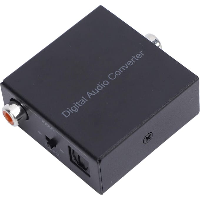 Coaxiaal naar Optisch Digitaal Geluid Converter Bidirectionele Coaxiaal naar Optisch Adapter Splitter voor