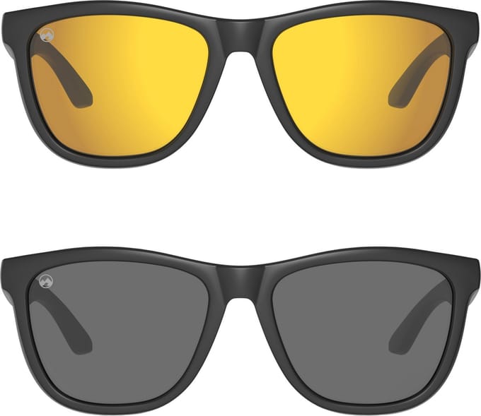 MowMow 2-pack Zonnebril - Gepolariseerd - Heren - Dames - ZEUS collection
