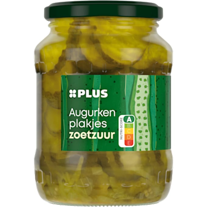 Augurk plakjes zoetzuur