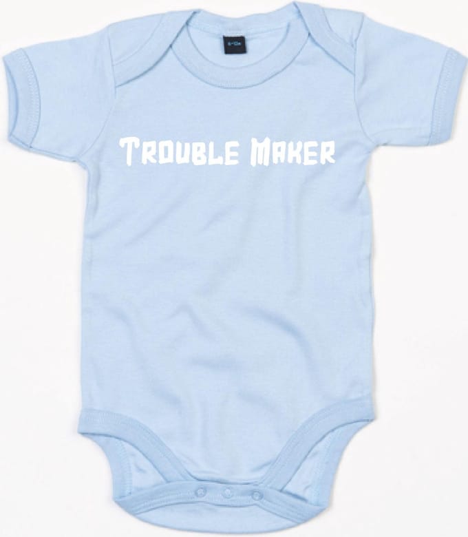 Rompertje Troublemaker-Dusty Blue-12-18 Maanden