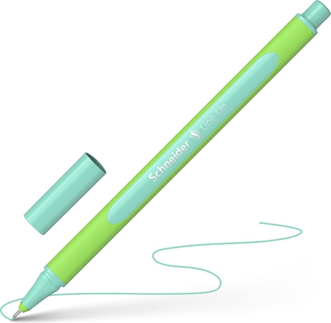 Schneider Fineliner - Line-Up - lijnbreedte 0,4mm - pastel turquoise -S-191033