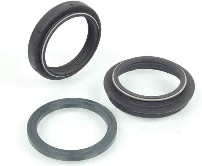 Cache poussière de fourche SKF pour Moto Yamaha 1100 Xvs S Dragstar 1999 à 2006 Neuf