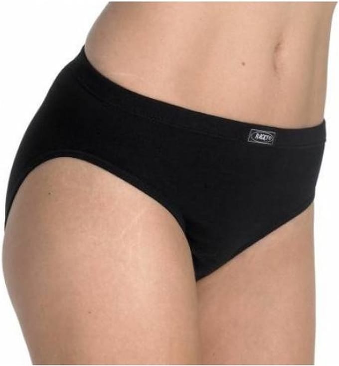 Racky dames slips ( High Leg ) - S - Zwart