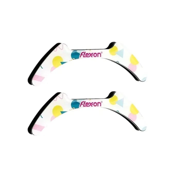 Roze stijgbeugels stickertjes Flex-On Pop