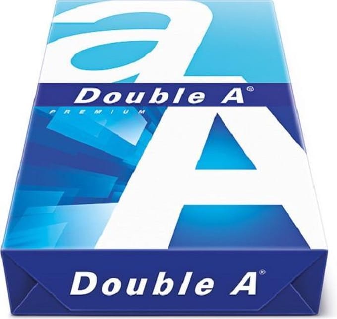 Doos 5 x 500 vel Double A Premium A4 Papier 80gr. wit
