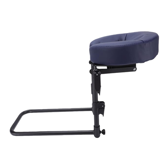Massage Hoofdsteun voor Bed Gezichtskussen Massage Stand Gezichtsbed Hoofdsteun met Armsteun Plank blauw