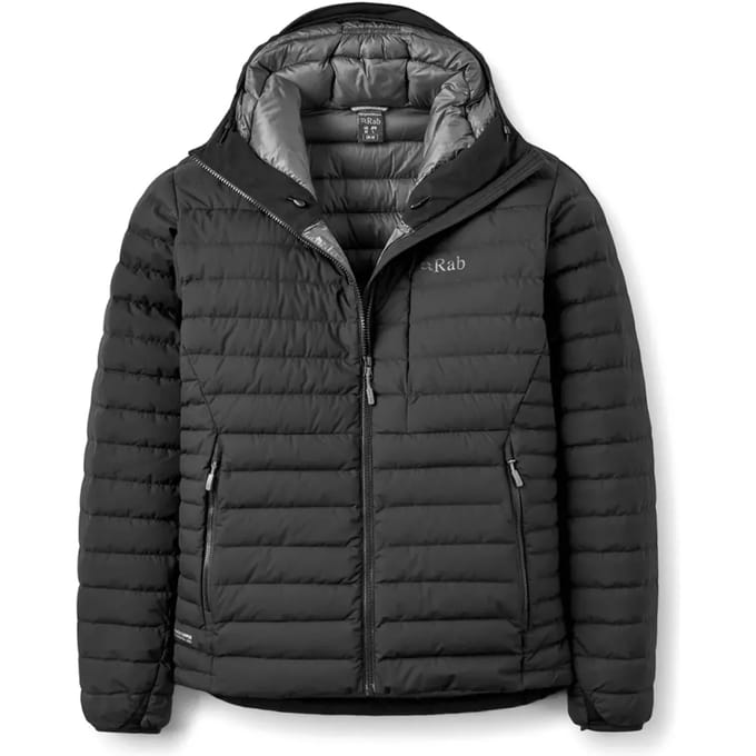 Hooded jacket Rab Microlight Windstopper