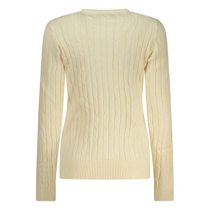 Noorwegen 1963 Bianco Viscosa Dames Trui