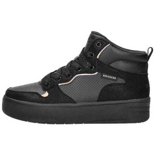 Skechers Court High veterboot Boots - Meisjes - Zwart