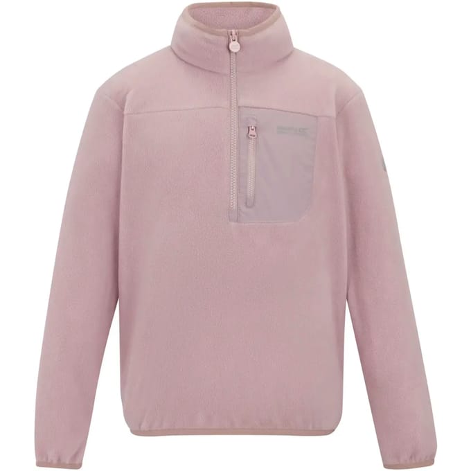 Kinderfleece met halve rits Regatta Frankie