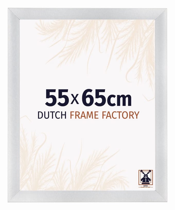 Fotolijst 55x65 cm - MDF - Zilver Mat - Praag
