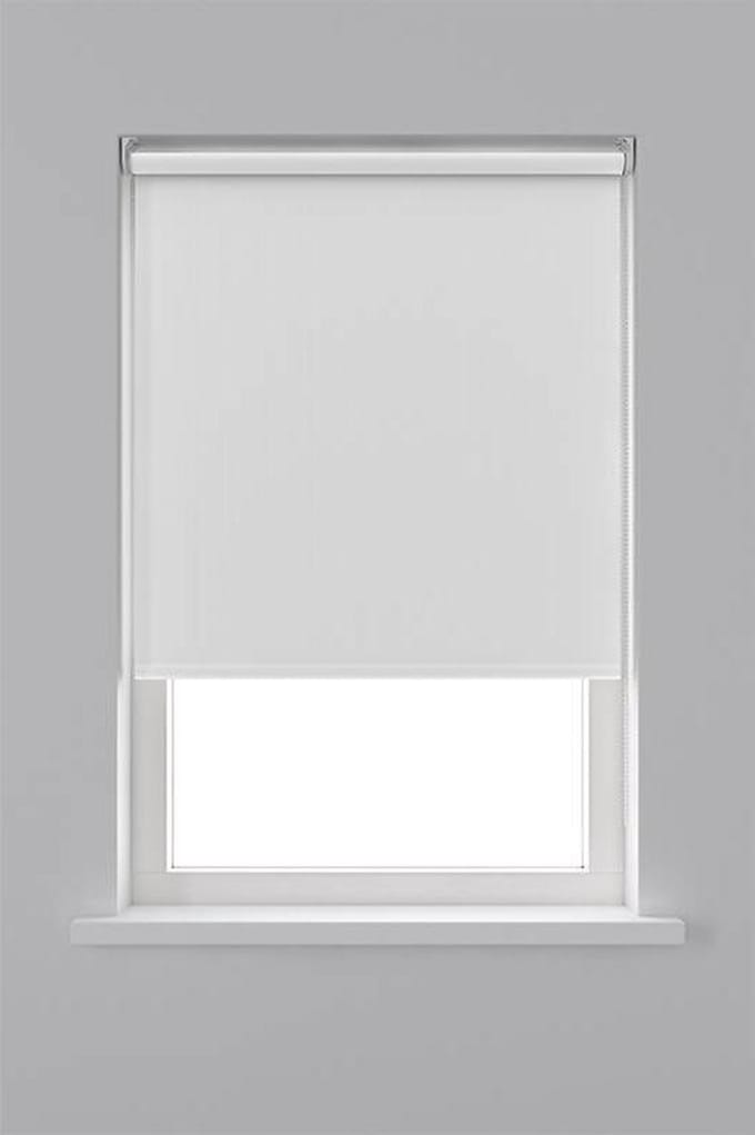 Decosol Rolgordijn Verduisterend - Sneeuwwit (5715) - 90 x 250 cm