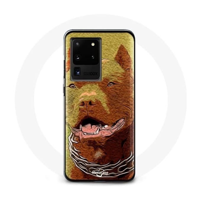 Hoesje voor Samsung Galaxy S20 Ultra Amerikaanse Pit Bull Terrier