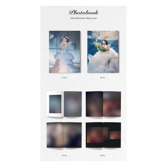 KWON EUN BI Het 2e Mini-Album COLOR A Ver gray