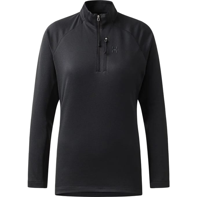 Dames sweatshirt met 1/2 rits Haglöfs Korp