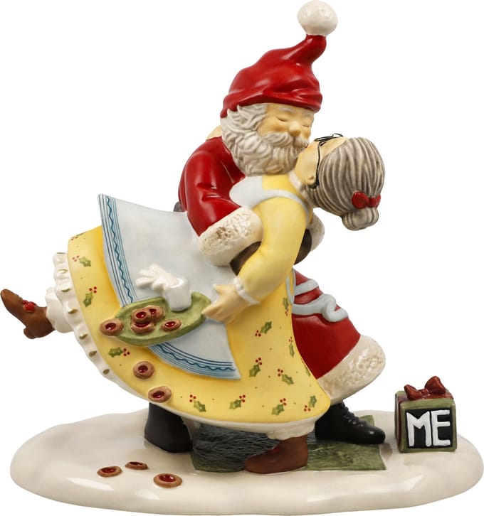 Goebel - Mary Engelbreit | Decoratief beeld Home Sweet Home | Aardewerk - 19cm - kerst