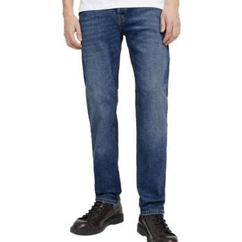 Jack & Jones - Heren Jeans Mike Original Jeans - Blauw - Maat 36/32