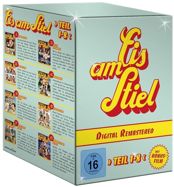 Eis am Stiel - Box - Teil 1-8 [9 DVDs] ( Import niet Nederlands ondertiteld )